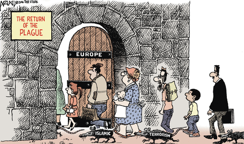 Islam Europe refugees plague
