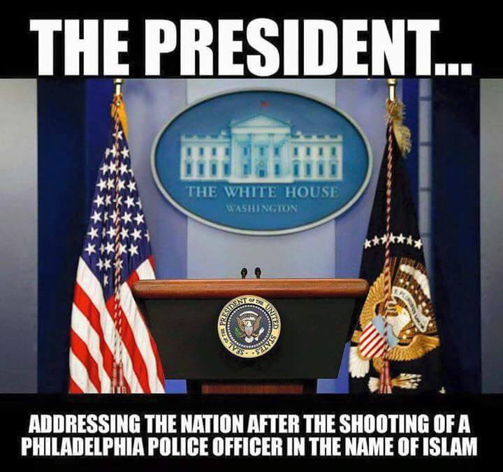 Obama Police lives Muslim violence