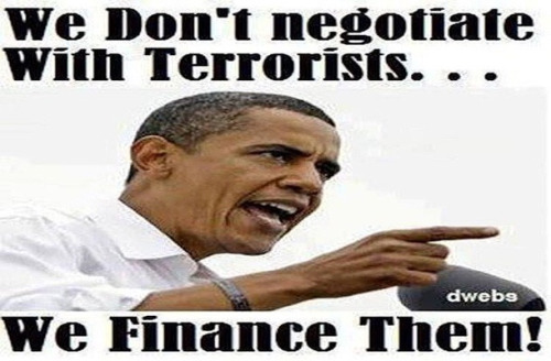 Obama finances terrorists