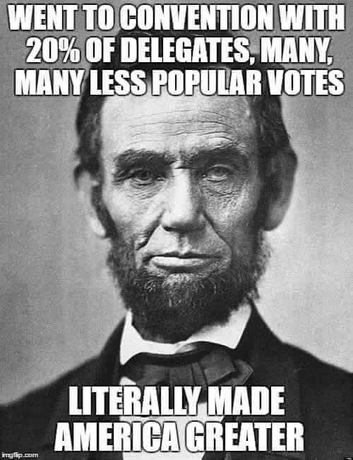 Politics Lincoln contested convention