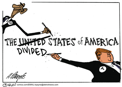 Politics Obama Trump divide America