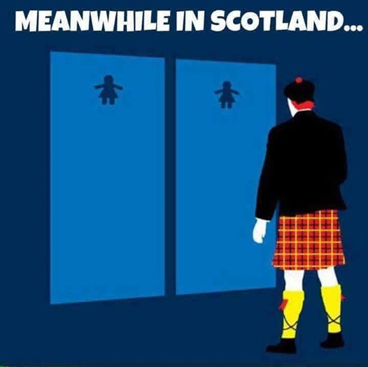 Silly Scottish bathroom confusion