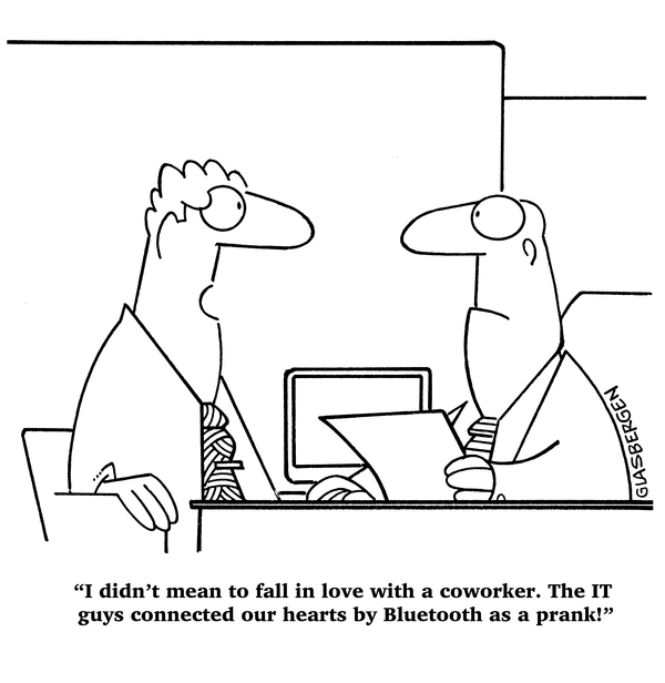 Silly bluetooth love at work
