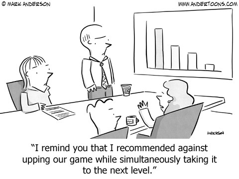 Silly corporate gobbledygook