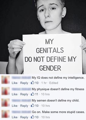 Stupid Liberals gender definitions