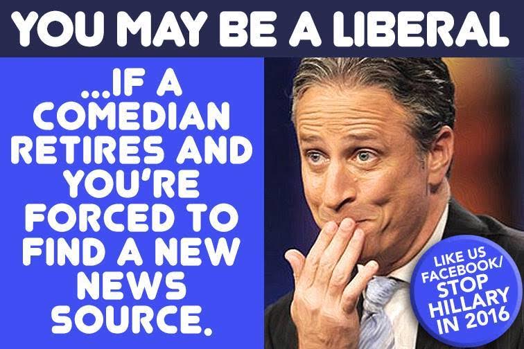 Stupid liberals Jon Stewart news