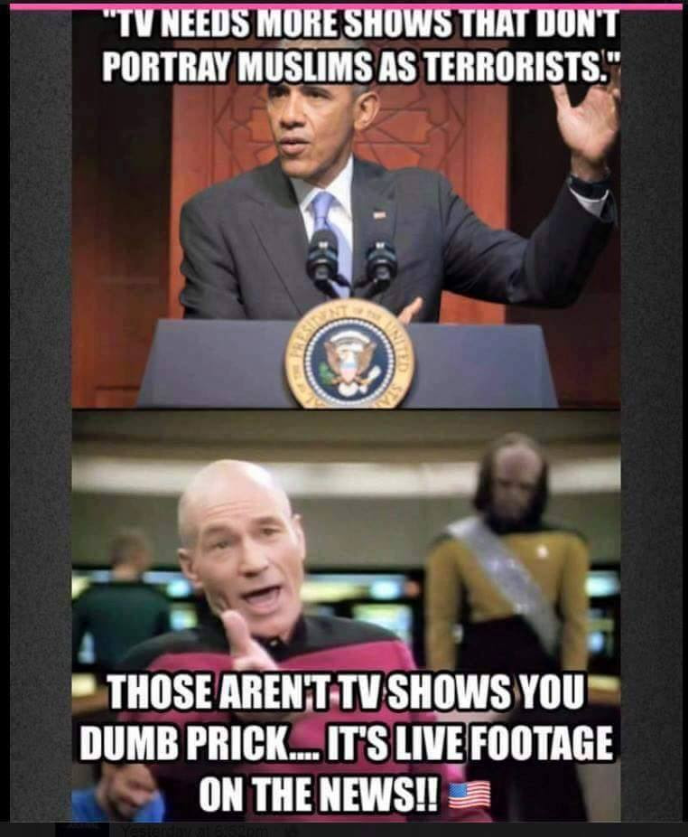 Stupid liberals Muslim violence