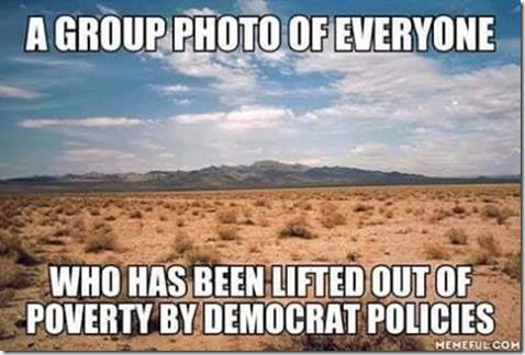 Stupid liberals no one escapes poverty with Democrats