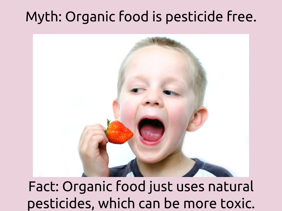 Stupid liberals organic foods toxic