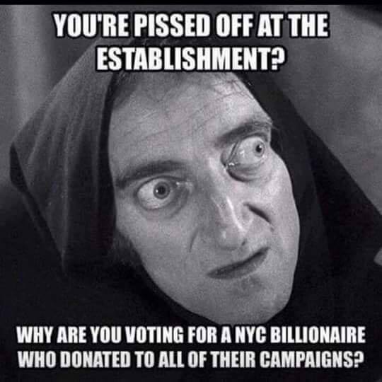 Trump billionaire who donates to Democrats