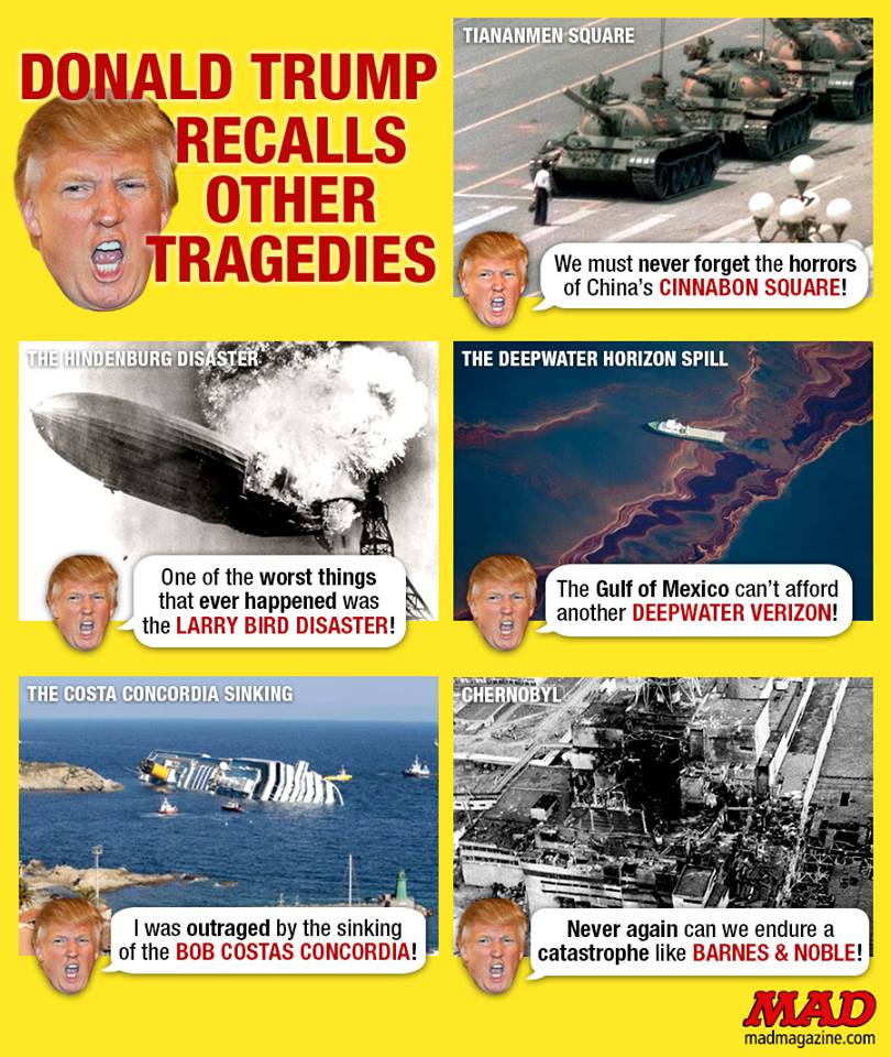 Trump's historical mistakes