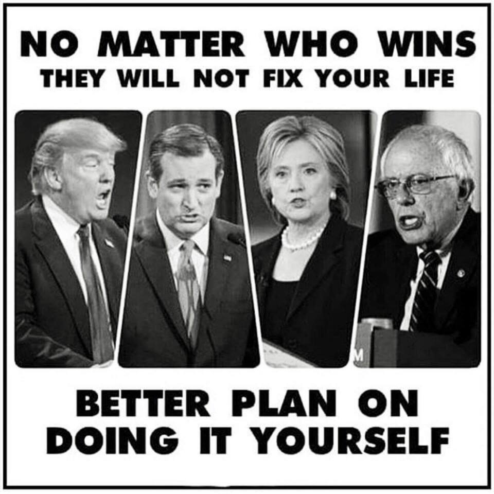 Wisdom politicians do not fix lives