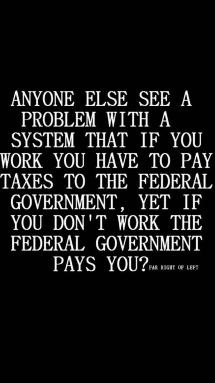 Wisdom workers pay government loafers get paid