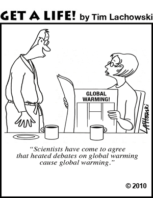Climate change heated debates