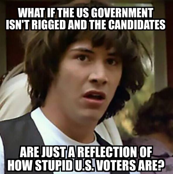 Election stupid voters