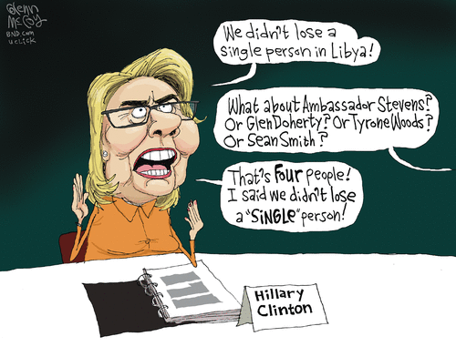 Hillary lying about Benghazi