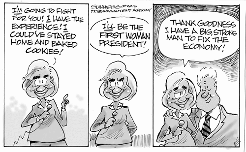 Hillary needs Bill's help