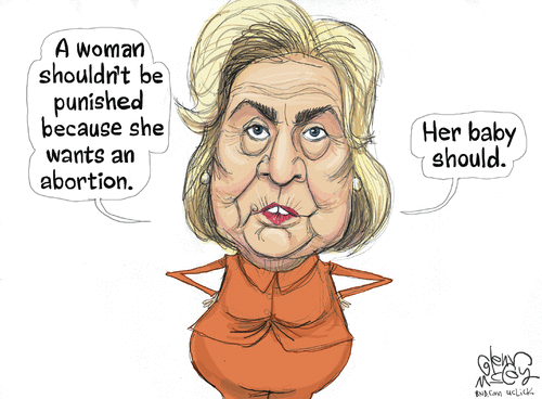 Hillary on abortion