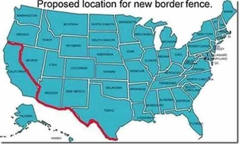 Immigration border fence proposal