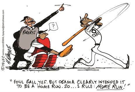 Obama at bat