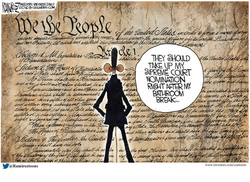 Obama pees on Constitution