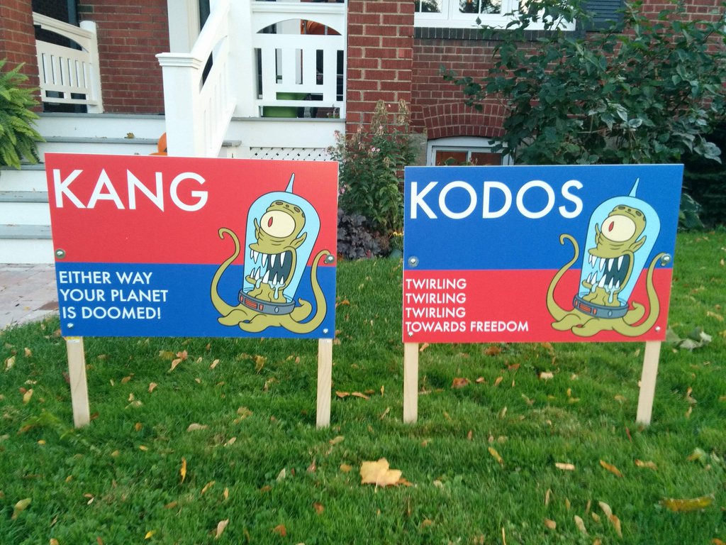 Silly Kodos and Kang