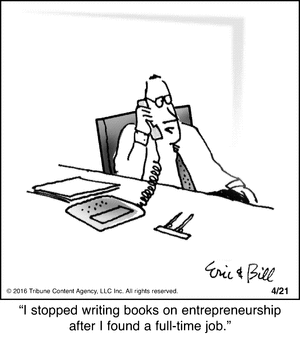 Silly books on entrepreneurship
