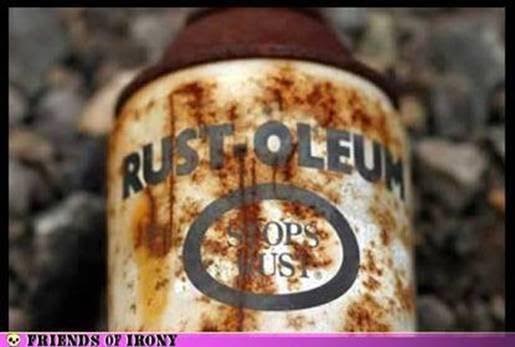 Silly stuff rusty rustoleum