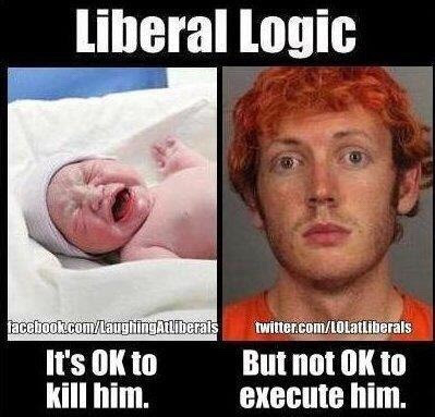 Stupid liberals abortion and capital crimes