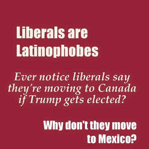 Stupid liberals racist against Mexico