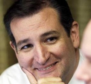 Ted Cruz smiling