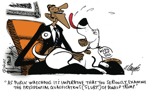 Trump media watch dog bias