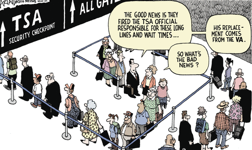 Government TSA VA lines