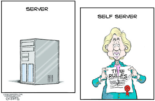Hillary server trouble