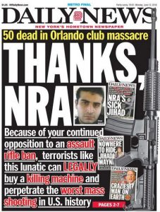 New York Daily News cover