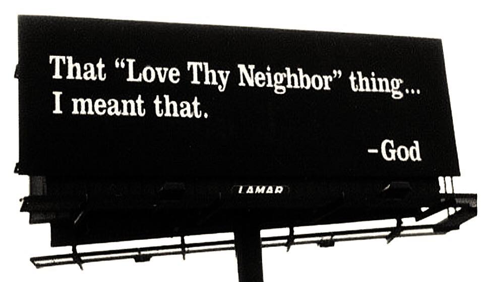 Stupid leftists love they neighbor