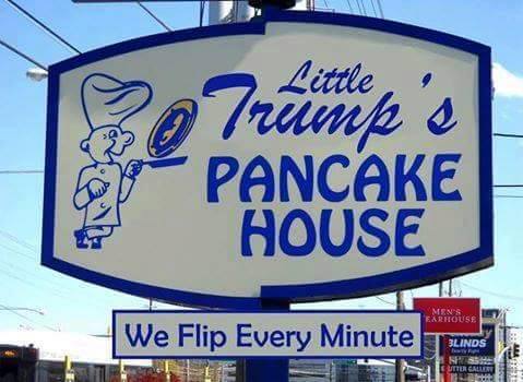 Trump Little Trump Pancake House