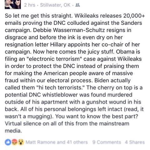Democrats it's only terrorism when they get hacked