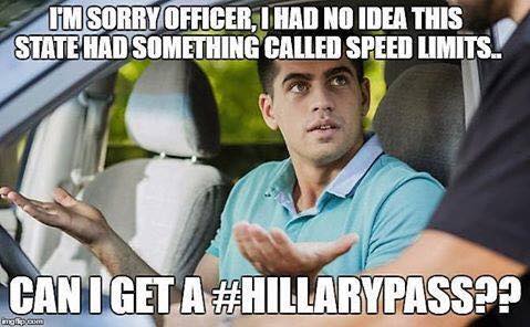 Hillary HillaryPass for speed limits