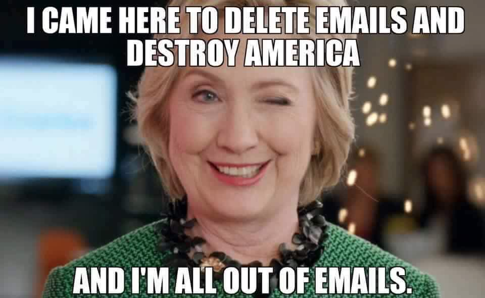 Hillary destroy America