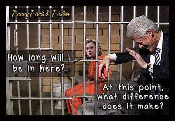 Hillary in prison what difference does it make