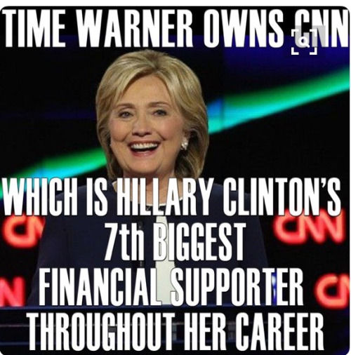 Hillary media CNN