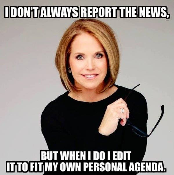 Media Katie Couric false news bias