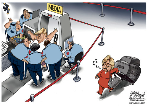 Media Trump Hillary