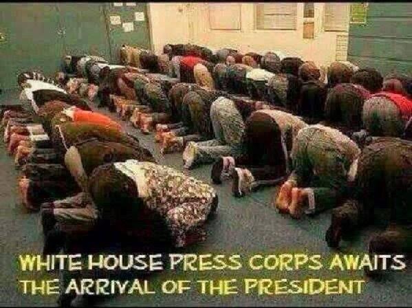 Media White House Press corp