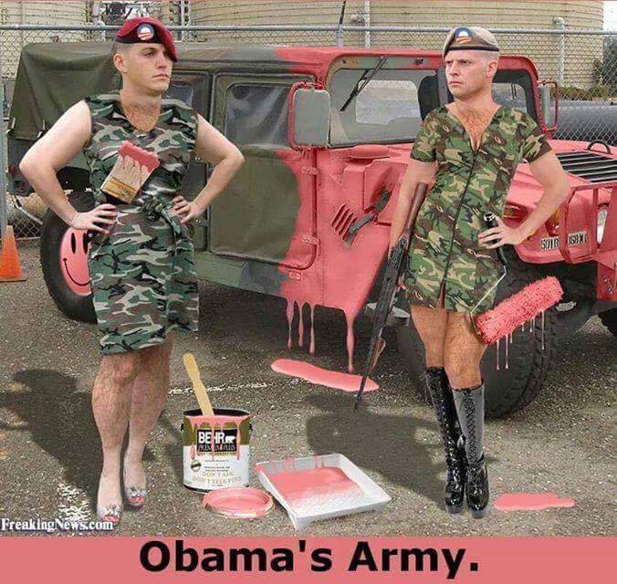 Military Obama's transgender army