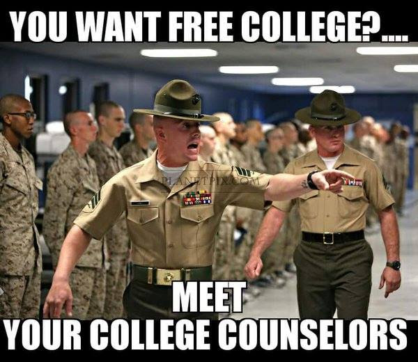 Military free college