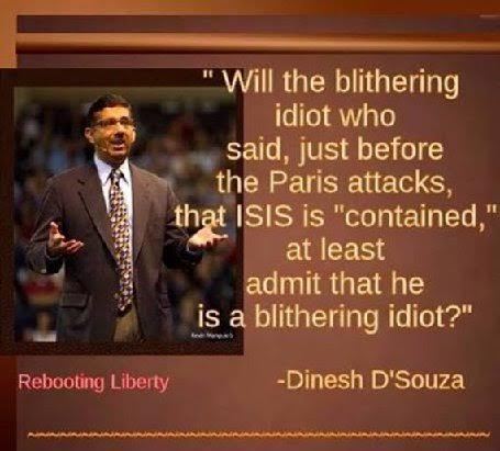 Obama blithering idiot ISIS