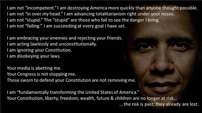 Obama fundamentally transforming America