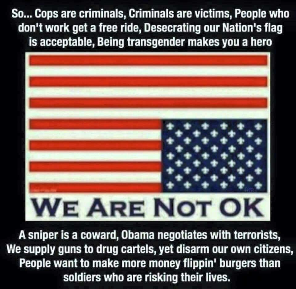 America in trouble